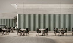 Pinnacle Modular Acoustic System by Unika Vaev. Pinnacle Modular Acoustic System by Unika Vaev.