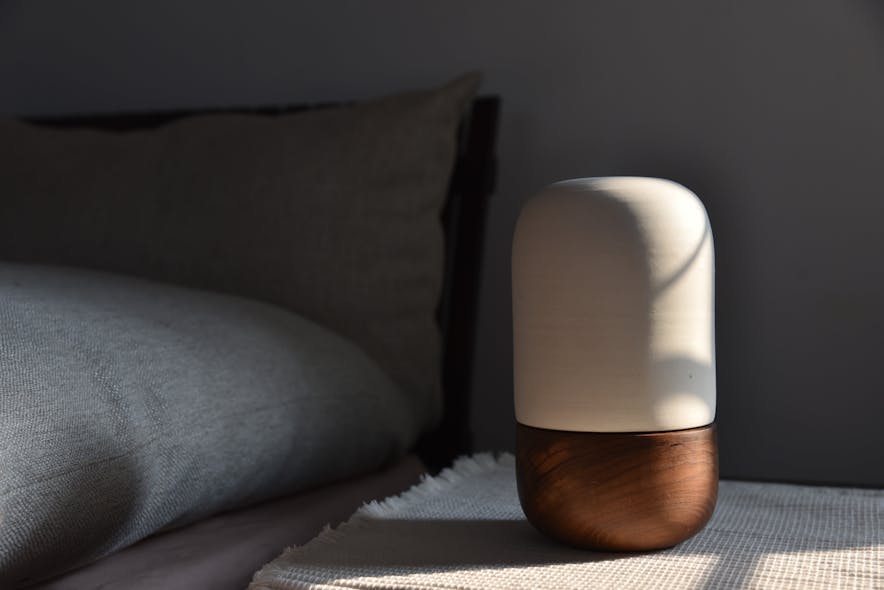 The Lume table lamp by Forest Homes.