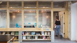 Philly-based firm Kaminski + Pew transformed a former mechanical room into a new office for urban developer Scout LTD. Philly-based firm Kaminski + Pew transformed a former mechanical room into a new office for urban developer Scout LTD.