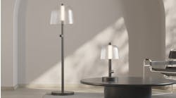 Symbioosa lighting floor and side table lamps by Lasvit