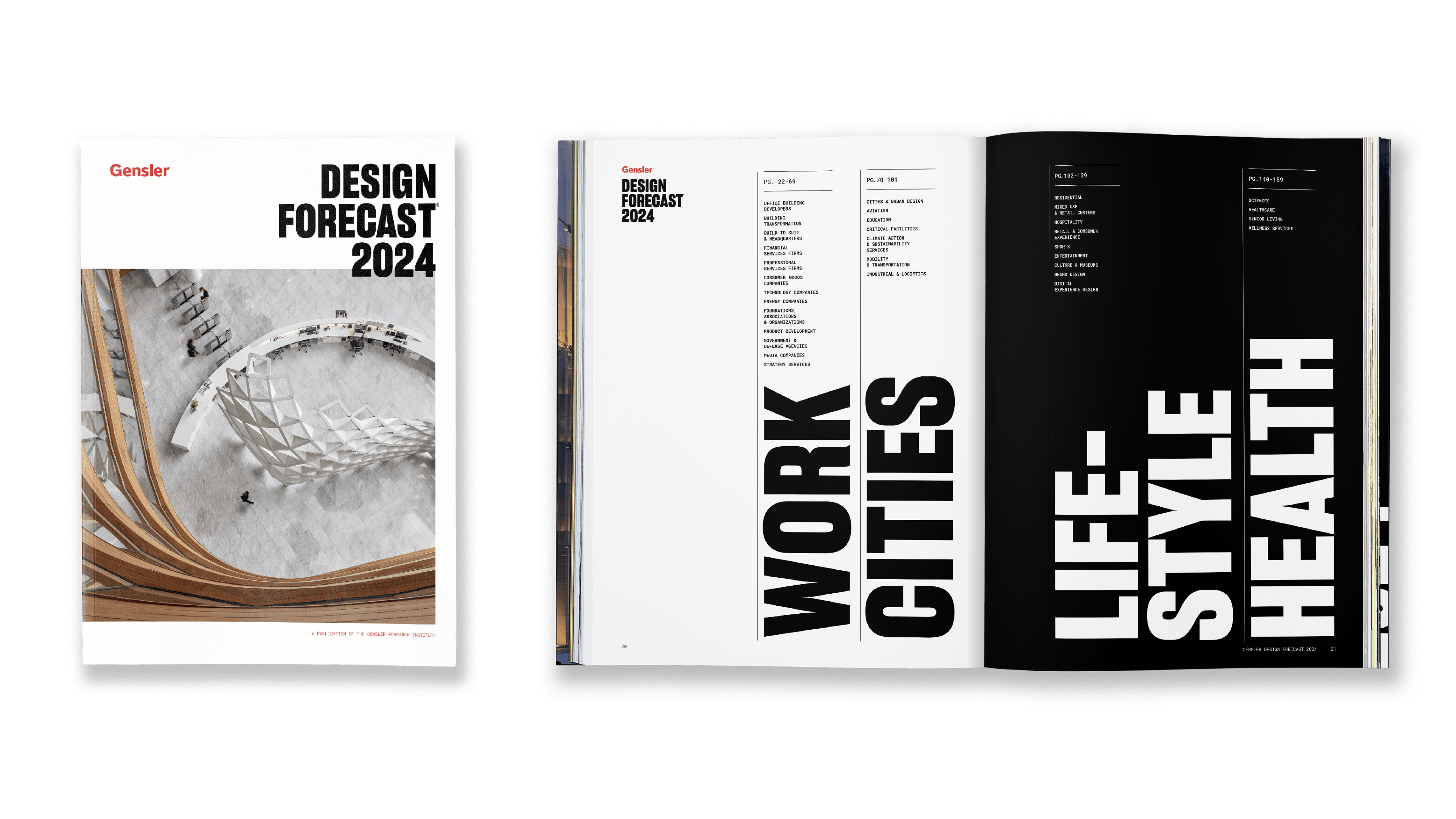 What S Ahead In Design Unpacking Gensler S 2024 Design Forecast With   65b7d16f135a70001e354869 Df24 Spread Mockups 1 