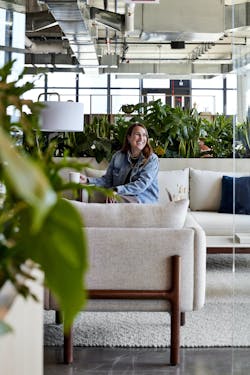 Christine Gould, senior manager A+D, workplace and health at Kimball International, who serves as IIDA Illinois Chapter’s vice president of student affairs. Christine Gould, senior manager A+D, workplace and health at Kimball International, who serves as IIDA Illinois Chapter’s vice president of student affairs.