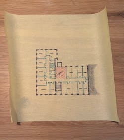 Hand sketch of K+P's design concept for Silk Screen Studios maker spaces. Hand sketch of K+P's design concept for Silk Screen Studios maker spaces.