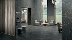 Lea Ceramiche Anthea ceramic stone in dark. Lea Ceramiche Anthea ceramic stone in dark.