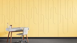 Kirei Butter PET color in echo lined etched panels. Kirei Butter PET color in echo lined etched panels.