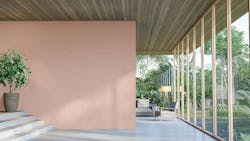 Kirei Dusk PET panel in a hotel. Kirei Dusk PET panel in a hotel.