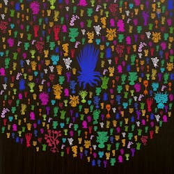 The pattern Echoes of the Codex de la Cruz-Badiano: A Floating Tapestry of Indigenous Medicinal Wisdom. The pattern Echoes of the Codex de la Cruz-Badiano: A Floating Tapestry of Indigenous Medicinal Wisdom.