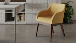 Indiana Furniture Serenity chair with a 4 leg base