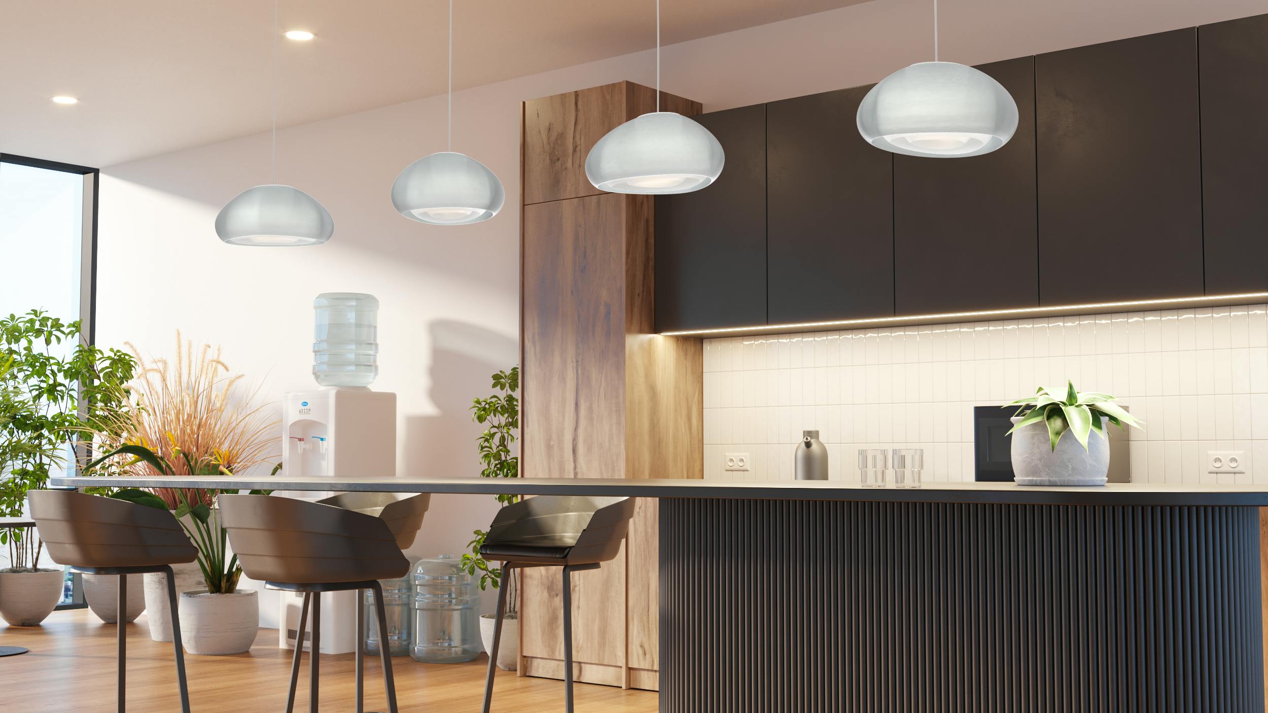 Signify's Riverstone decorative pendant.