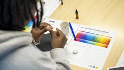 A camper learns about “olfactory architecture” during a session of the Hip Hop Architecture Camp in Dallas. A camper learns about “olfactory architecture” during a session of the Hip Hop Architecture Camp in Dallas.