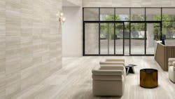 Reservorio large format tile in 24' x 48'. Reservorio large format tile in 24' x 48'.