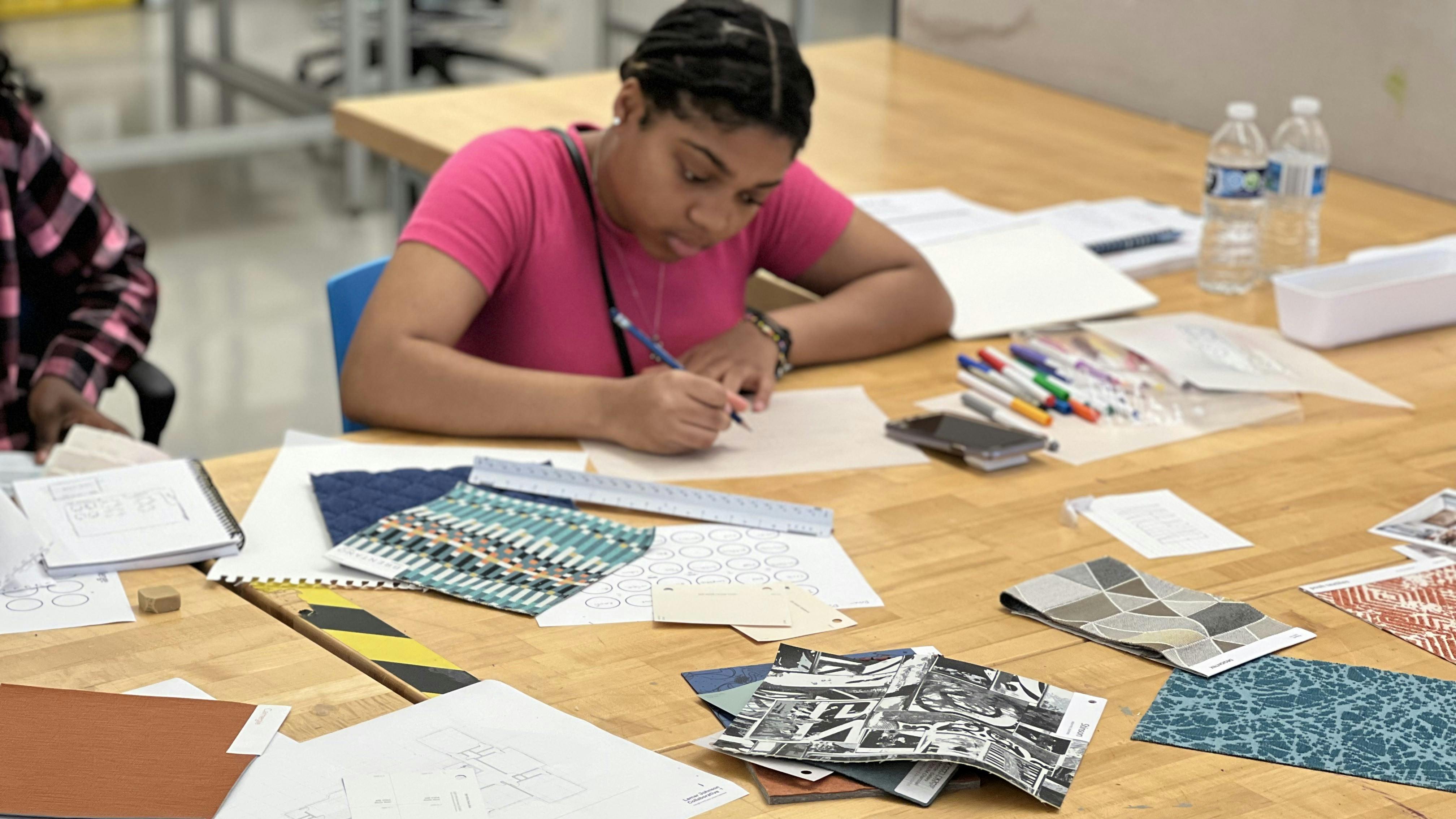'It&rsquo;s incredibly helpful to expose young designers to the industry early, especially those who may not have had access to these opportunities before,' observes Maline Jackson-Austell.