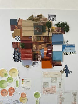 DYW students use mood boards to visualize how colors, materials, patterns, and textures work together to elevate a space. DYW students use mood boards to visualize how colors, materials, patterns, and textures work together to elevate a space.