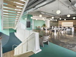 Indeed's pantry boasts refurbished seating and tables Indeed's pantry boasts refurbished seating and tables