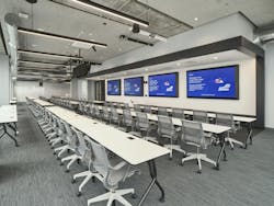 Training room at Indeed's Austin offices Training room at Indeed's Austin offices