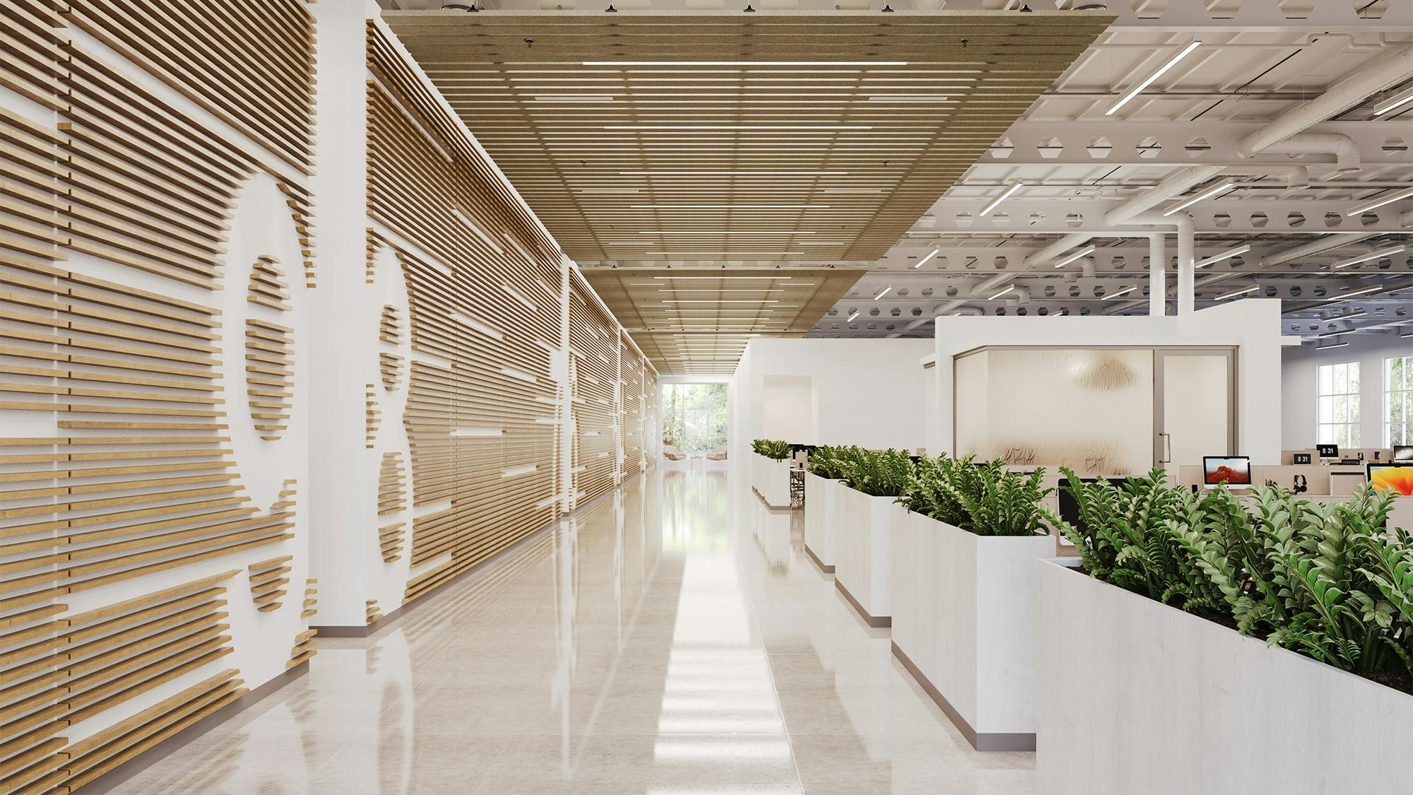 FAZR Acoustic Ceiling by Fr&auml;sch