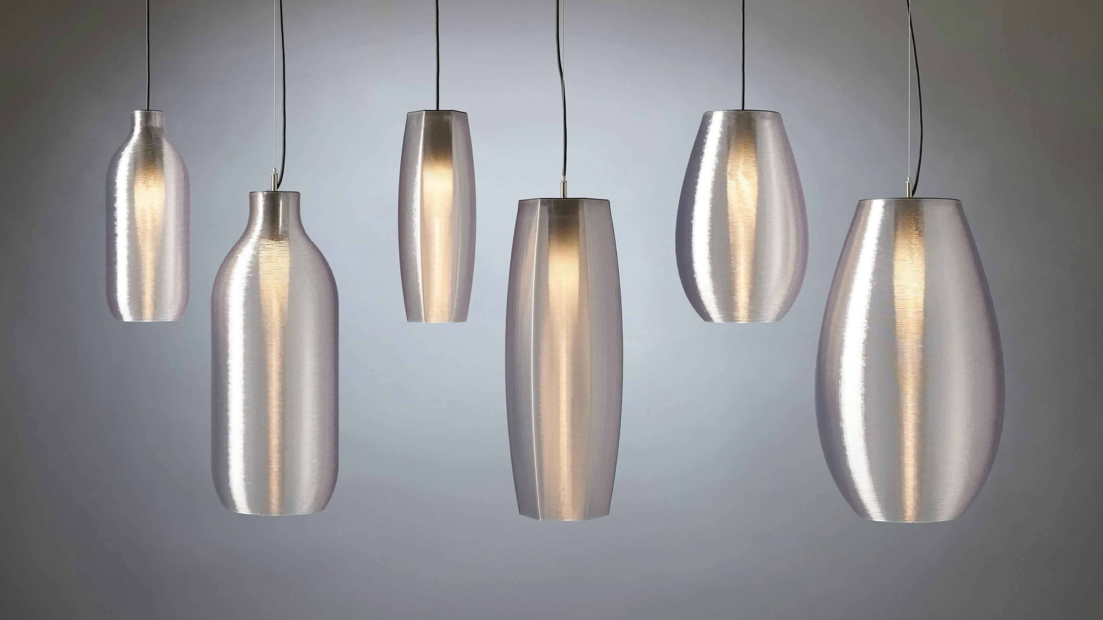 Clear Coil Collection Pendant Lighting by LightArt