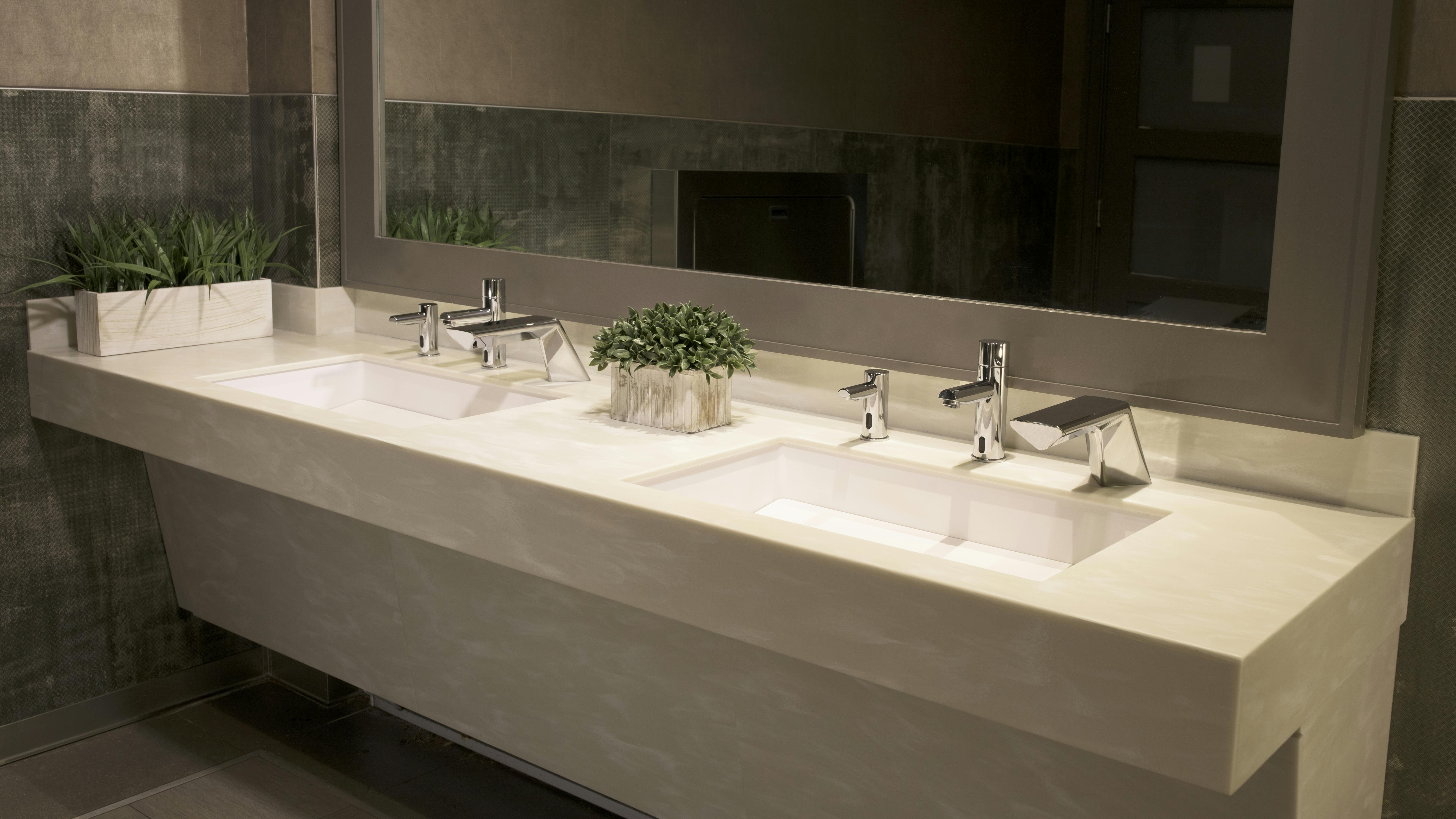 D|13 Sink System Featuring XLERATORsync Hand Dryer