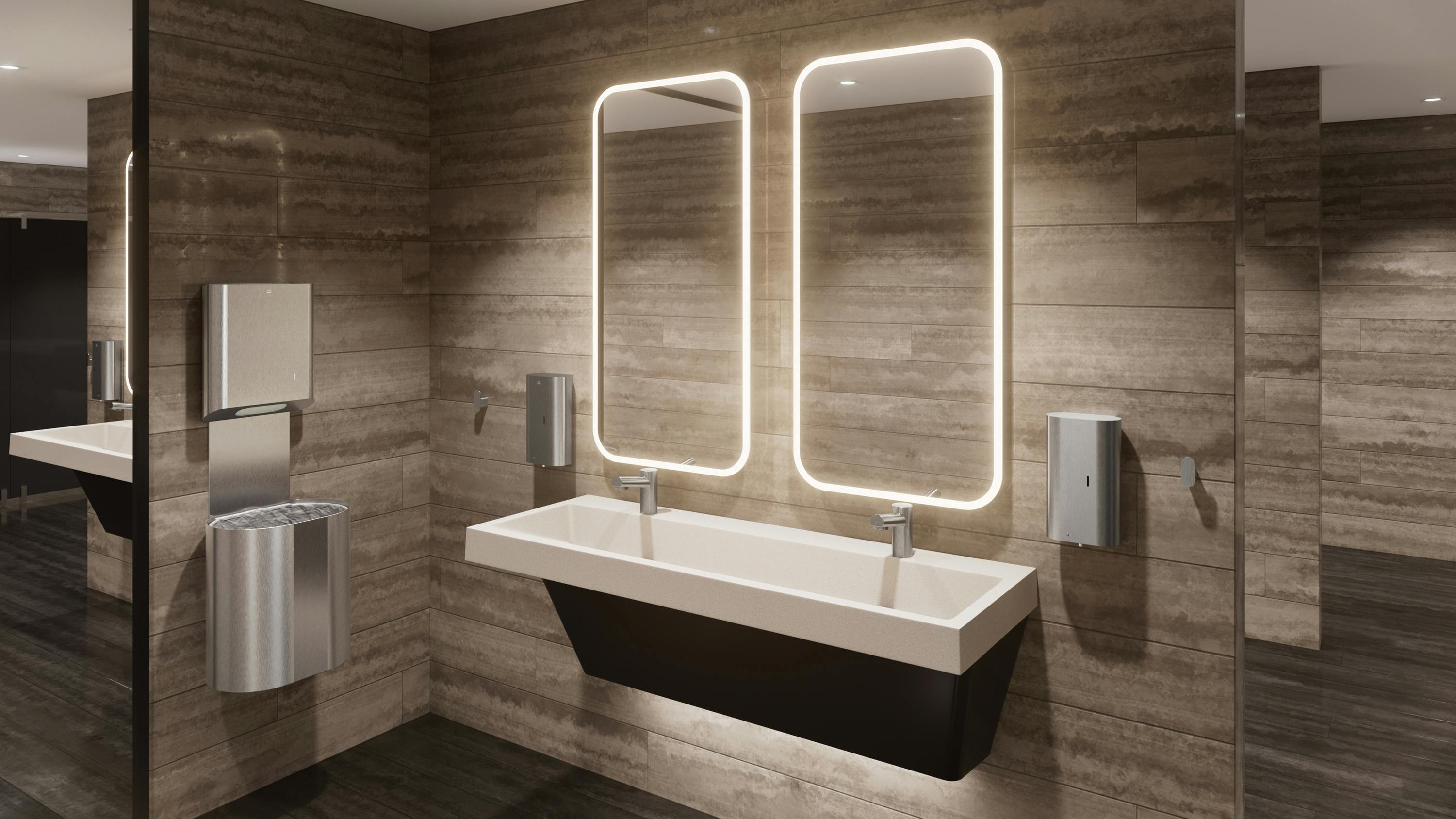 Elvari Washroom Accessories by Bradley Company