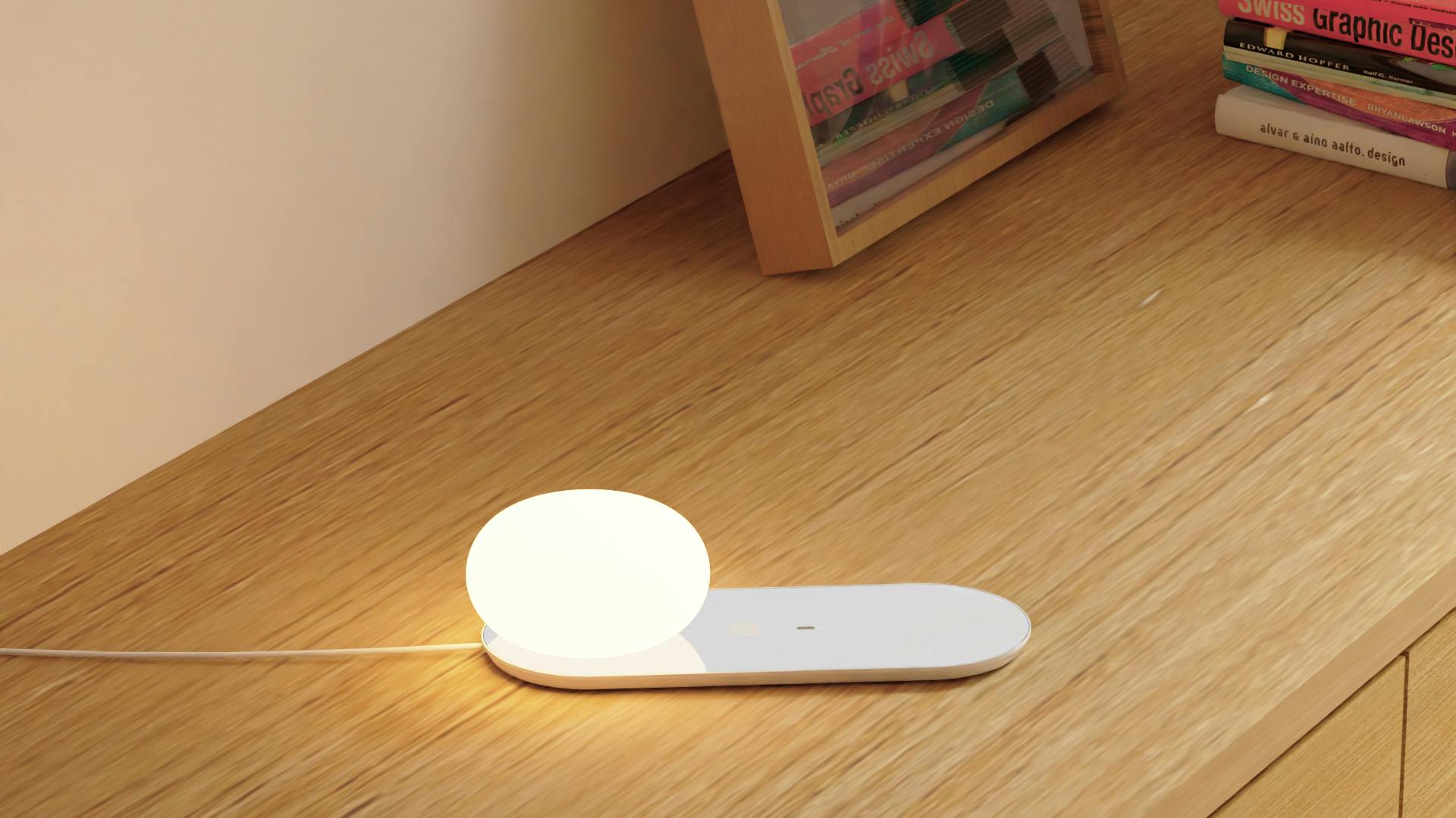 The Combi Table Lamp has a multi-functional design.