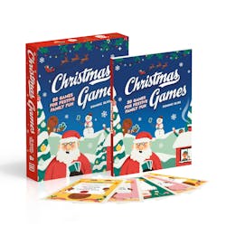 Christmas Games book and card set features several fun games for family and social gatherings. Christmas Games book and card set features several fun games for family and social gatherings.
