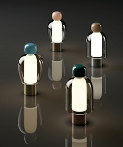 Four Easy Peasy Table Lamps in various colors Four Easy Peasy Table Lamps in various colors
