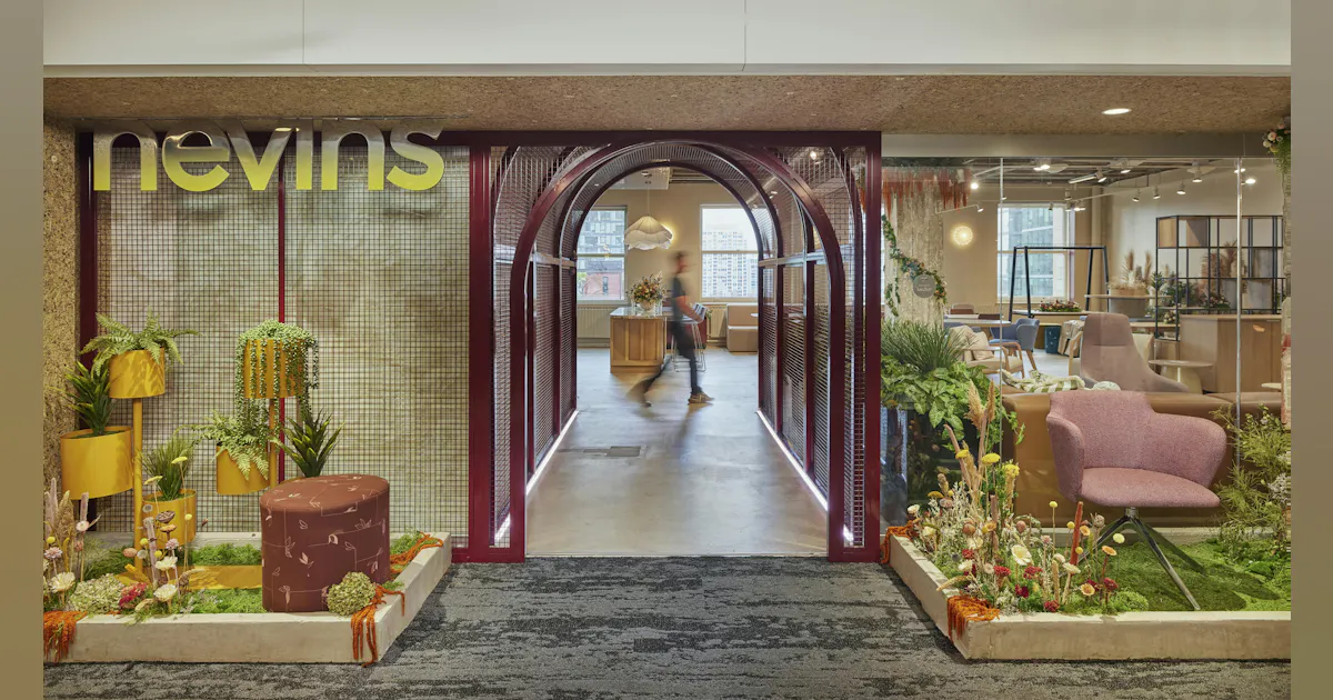 Nevin S Kuchar Designs a Floral Forest for Nevins Showroom at The Mart | I+S Design