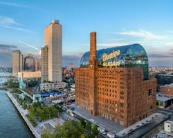 The Refinery at Domino, now a mixed-use development in Brooklyn The Refinery at Domino, now a mixed-use development in Brooklyn