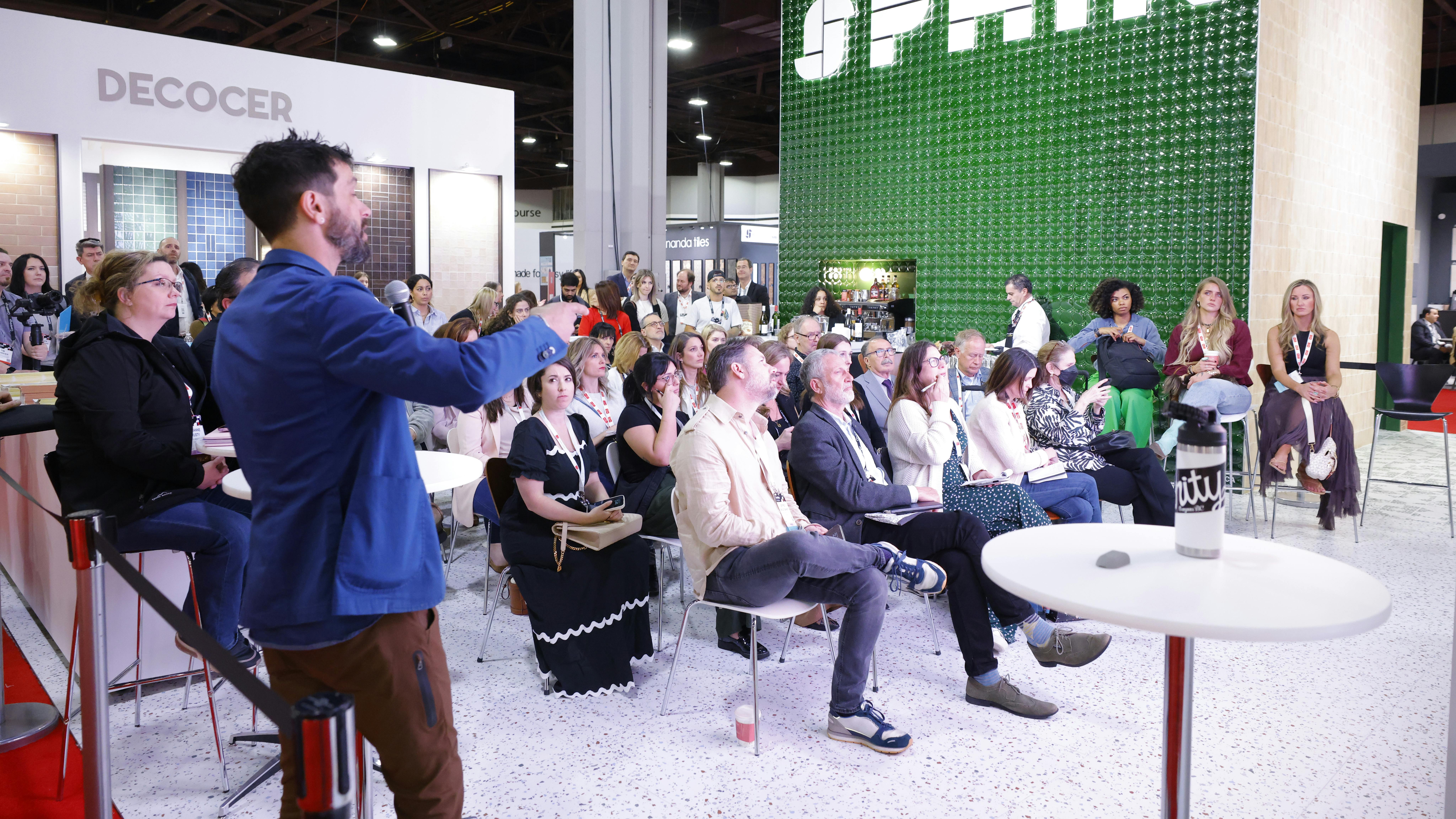 Coverings Educational Program offers a number of presentations, workshops, and panels