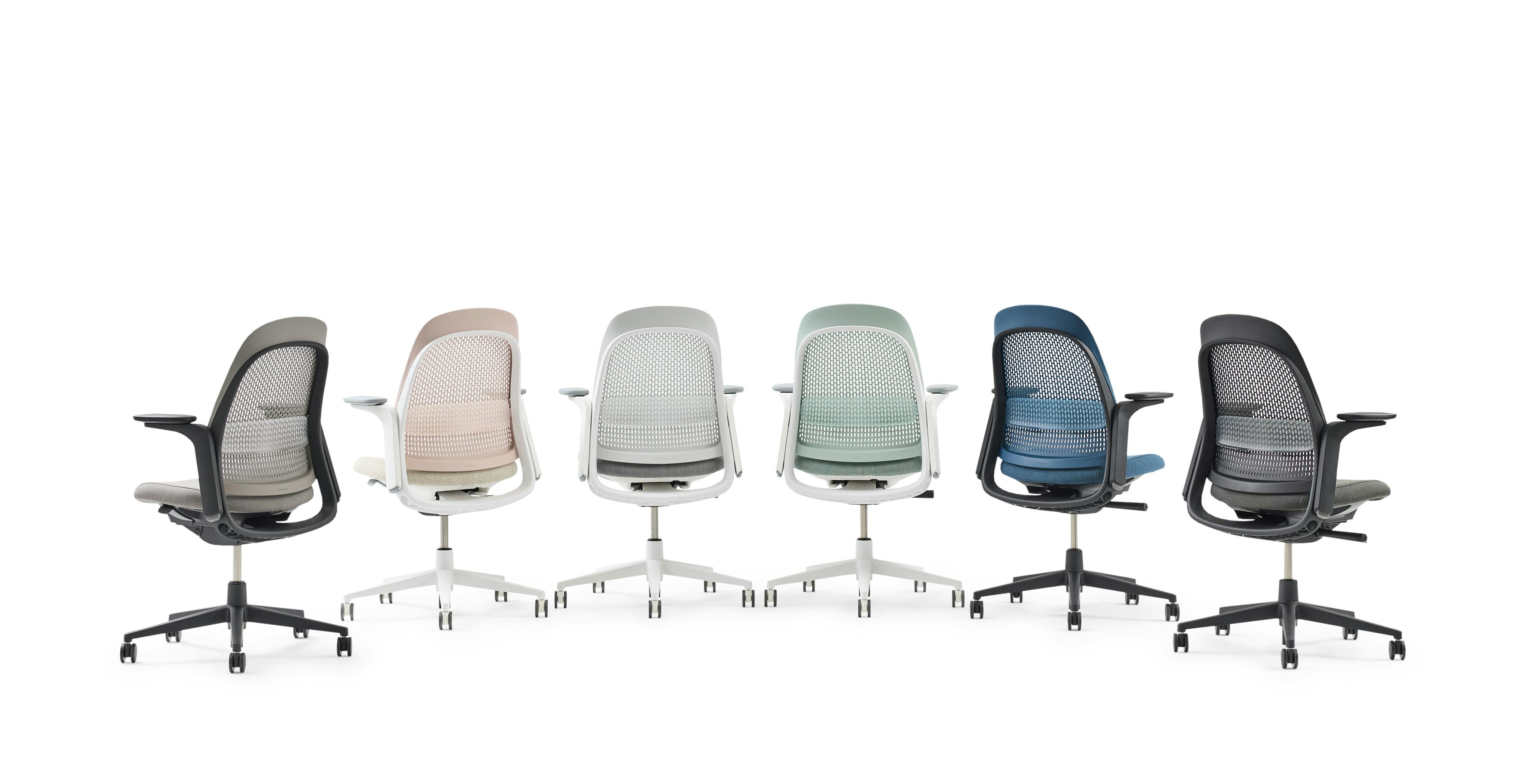 Haworth's Breck chair in six colors.