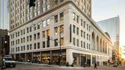 Adjacent to Kansas City's Midland Theatre, a century-old office building has been converted into Midland Lofts, offering 135 market-responsive residences. Adjacent to Kansas City's Midland Theatre, a century-old office building has been converted into Midland Lofts, offering 135 market-responsive residences.