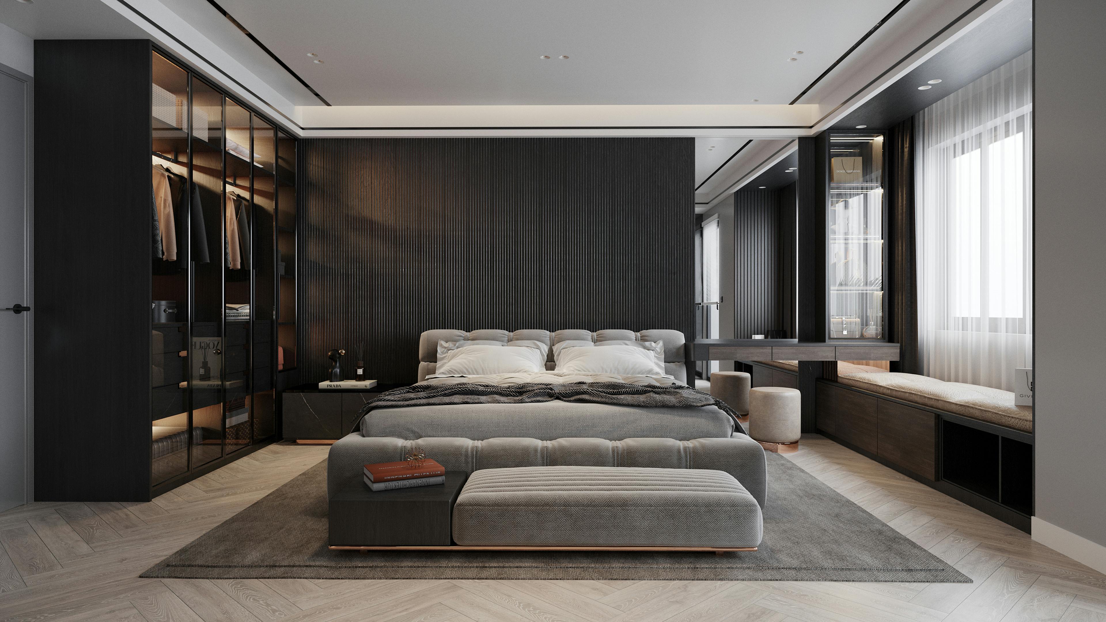 Duchateau's Pictura collection shown in Cadence noir.