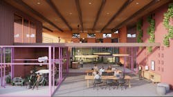 LeAnne Hvalka's 'Boundless' multipurpose women's center design concept LeAnne Hvalka's 'Boundless' multipurpose women's center design concept