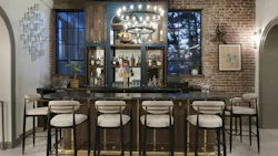 Bar area of the Ansnborough Inn in Charleston Bar area of the Ansnborough Inn in Charleston