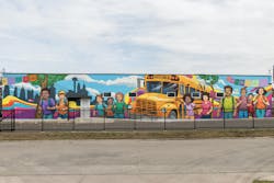 Assistance League of San Antonio Thrift House mural by Fresh Walls Assistance League of San Antonio Thrift House mural by Fresh Walls