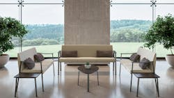 Ruhe is a seating and table collection. Ruhe is a seating and table collection.