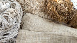 Natural fiber textiles stock image Natural fiber textiles stock image