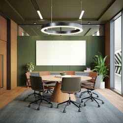 Ghent's Flyte Duo whiteboard in a conference room. Ghent's Flyte Duo whiteboard in a conference room.