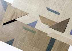 Block + Blend resilient flooring. Block + Blend resilient flooring.