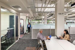 Modular Floorplan and Furnishings at Bean Federal Center Modular Floorplan and Furnishings at Bean Federal Center