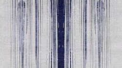 Meredith Heron Collection's Koi Lightning rug, inspired by Japanese Koi fish. Meredith Heron Collection's Koi Lightning rug, inspired by Japanese Koi fish.