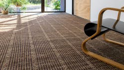 G.T.Design's Sahil modern jute rug in Terra color laid on a living room floor. G.T.Design's Sahil modern jute rug in Terra color laid on a living room floor.