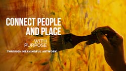 hand painting a mural on wall hand painting a mural on wall