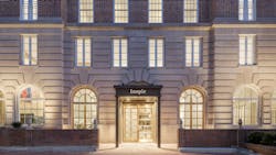 Exterior view of Inspīr Embassy Row senior living residence Exterior view of Inspīr Embassy Row senior living residence