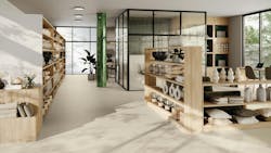 Home furnishing and decor retailer featuring adaptable displays and modular shelving Home furnishing and decor retailer featuring adaptable displays and modular shelving
