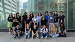 Wege Prize High School Collaborative Studio 2025 participants with program director Gayle DeBruyn Wege Prize High School Collaborative Studio 2025 participants with program director Gayle DeBruyn