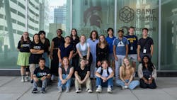 Wege Prize High School Collaborative Studio 2025 participants with program director Gayle DeBruyn Wege Prize High School Collaborative Studio 2025 participants with program director Gayle DeBruyn