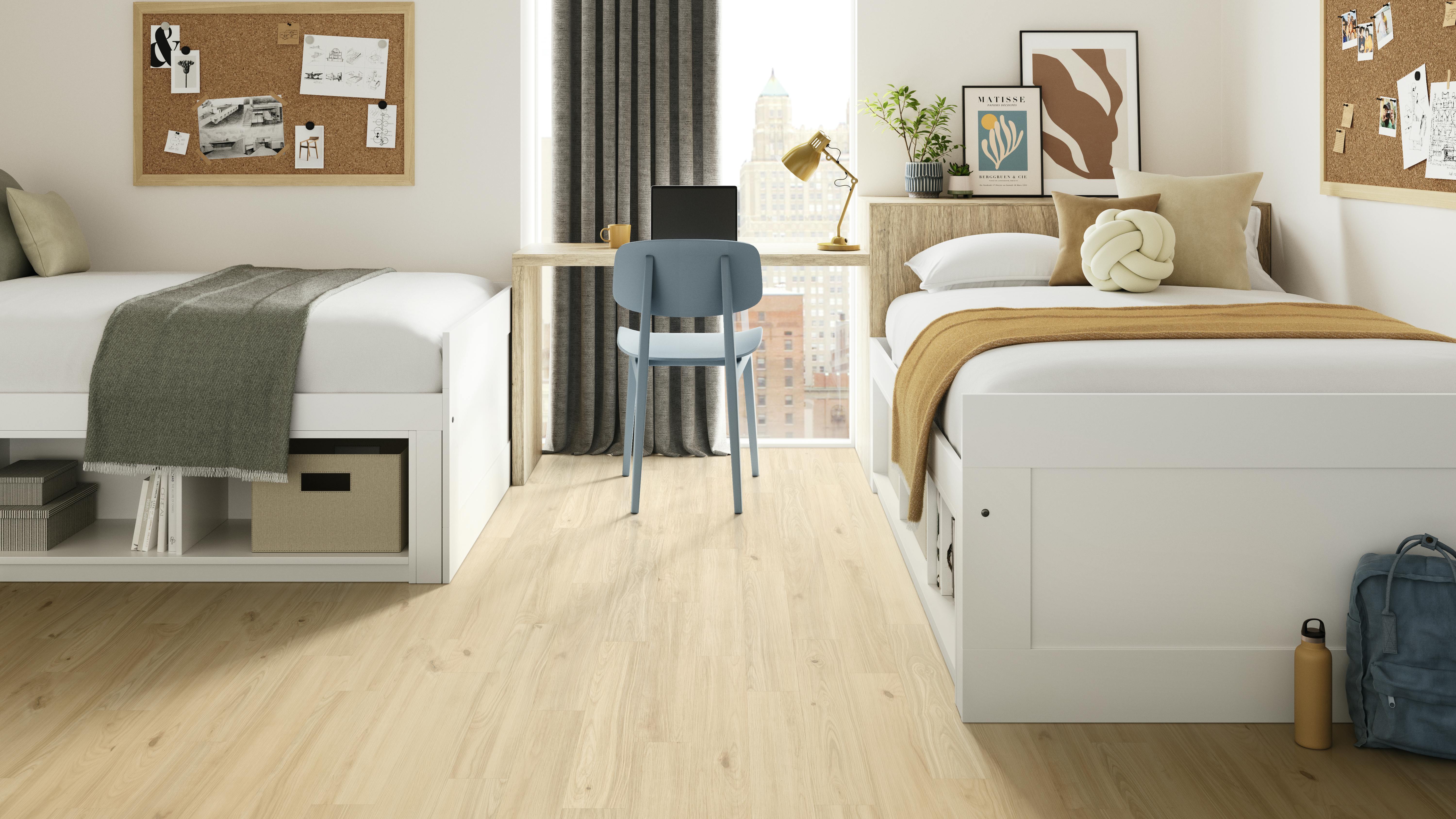 Meadow Cherry is a wood-inspired luxury vinyl design of flooring.