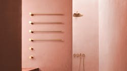 The VOLA T39ELUS towel warmer brings comfort and design into hospitality, wellness, and high-end residential bathrooms. The VOLA T39ELUS towel warmer brings comfort and design into hospitality, wellness, and high-end residential bathrooms.