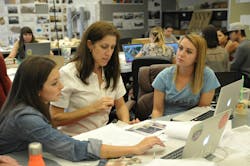 Milagros Zingoni-Phielipp discusses design responsibility and cultural understanding with students Milagros Zingoni-Phielipp discusses design responsibility and cultural understanding with students